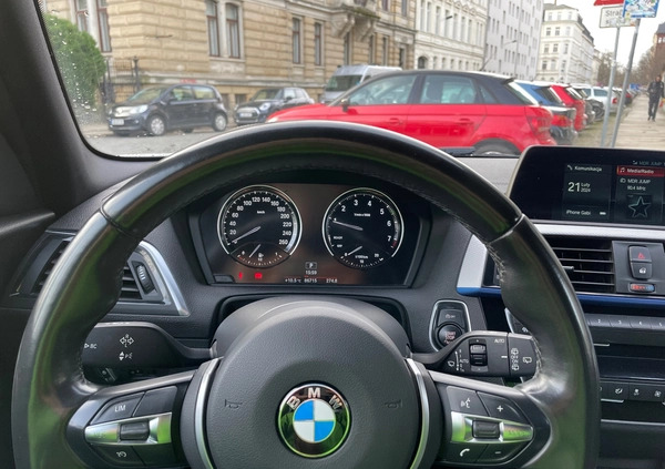 BMW Seria 1 cena 88000 przebieg: 89000, rok produkcji 2018 z Staszów małe 631